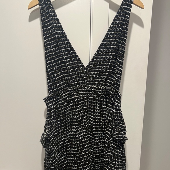 Large Zara Suspender Tweed Dress - Picture 2 of 2